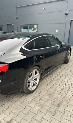 Audi A5 cena 95000 przebieg: 100000, rok produkcji 2018 z Warszawa małe 254